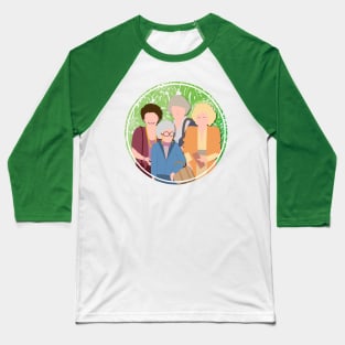 Golden Girls - Squad Goals Baseball T-Shirt